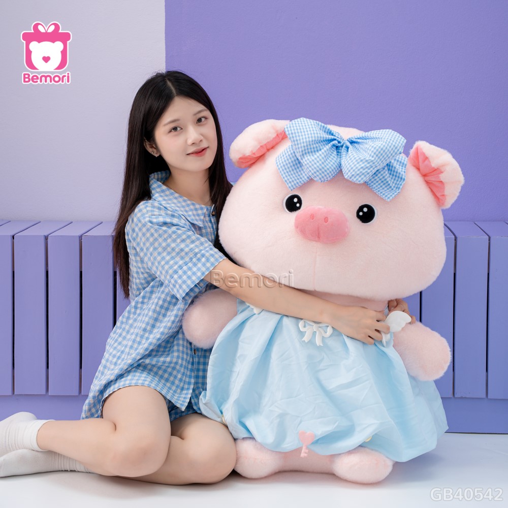 Heo Bông Mặc Váy Bí