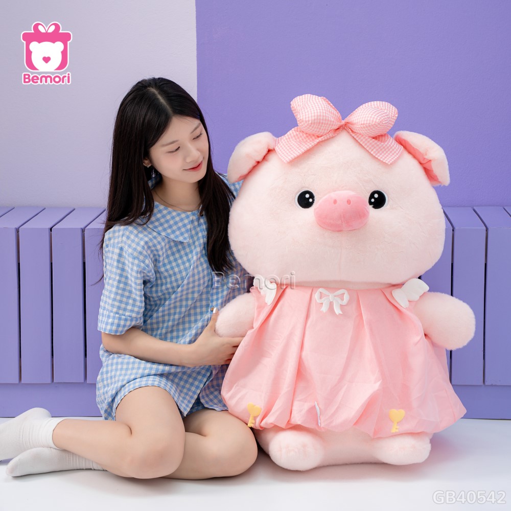 Heo Bông Mặc Váy Bí