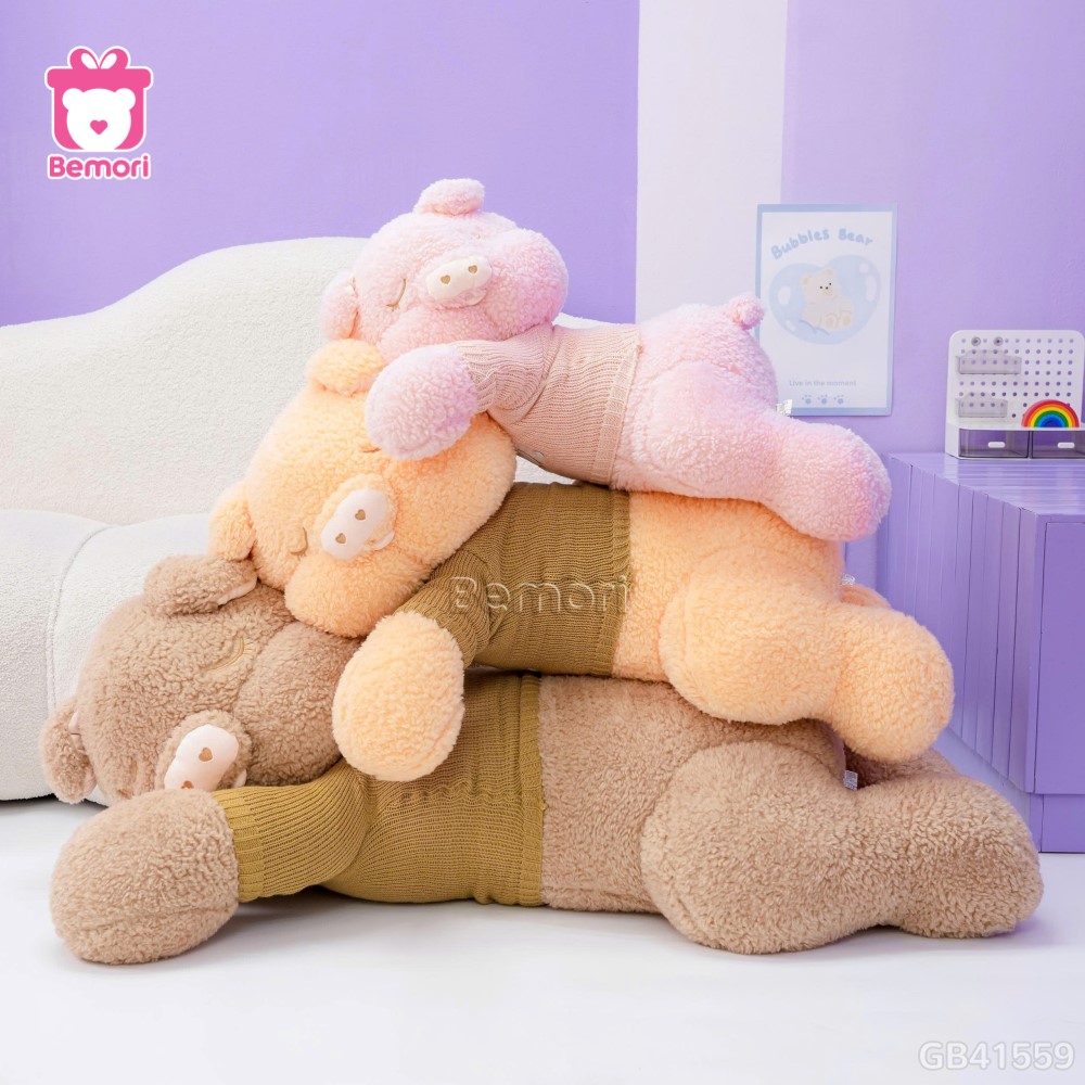 Heo Bông Nằm Áo Len Love