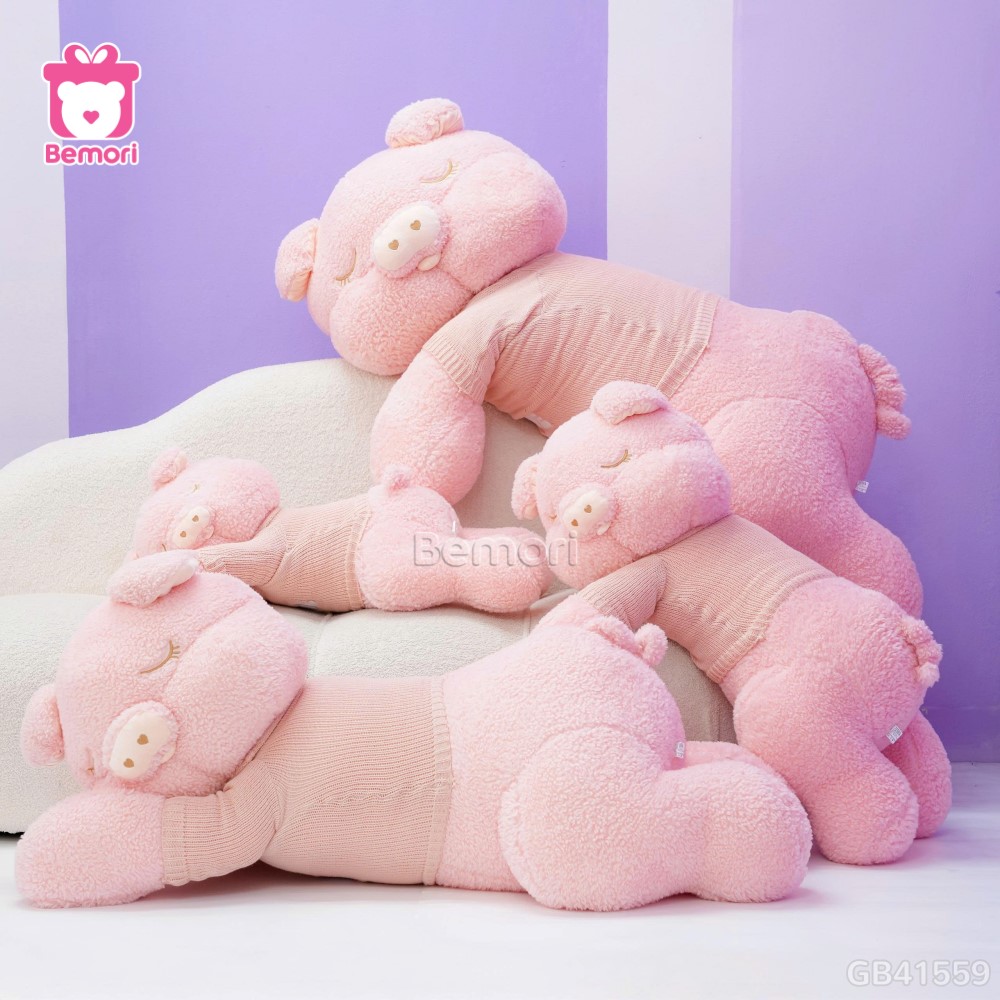 Heo Bông Nằm Áo Len Love