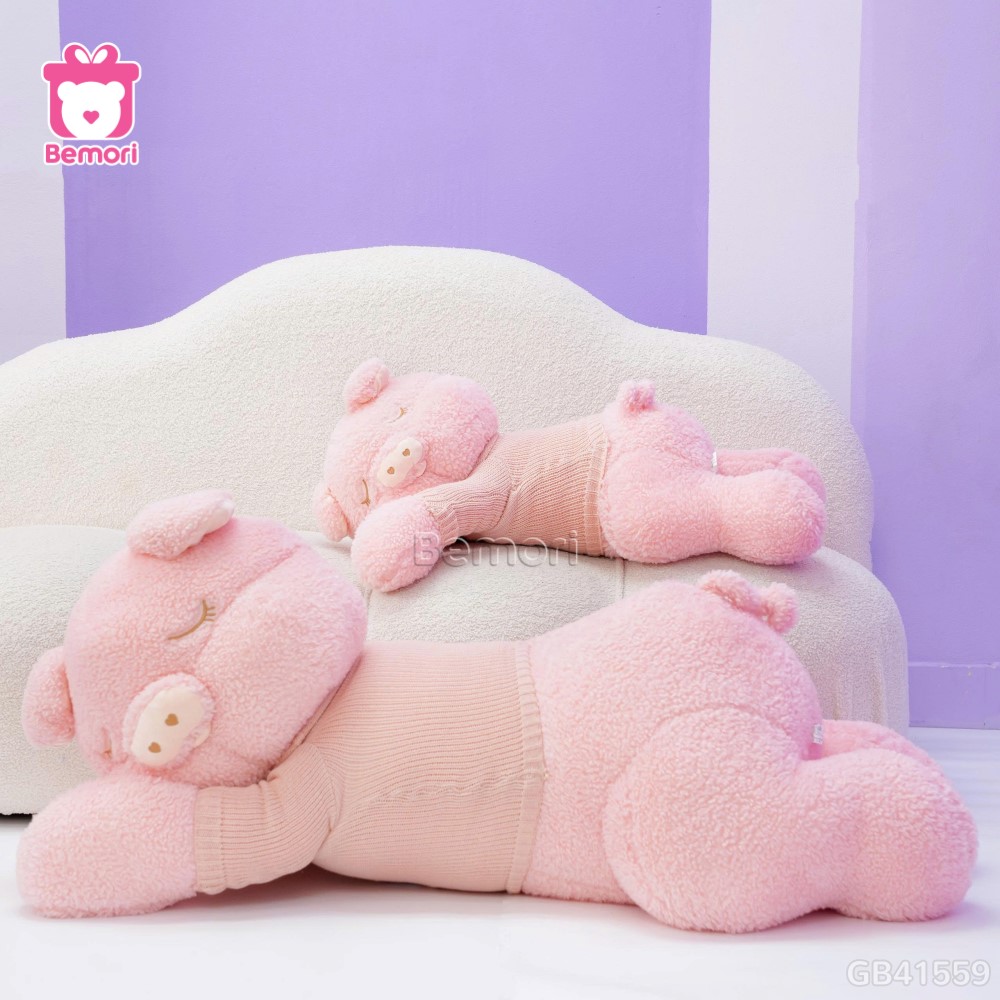 Heo Bông Nằm Áo Len Love