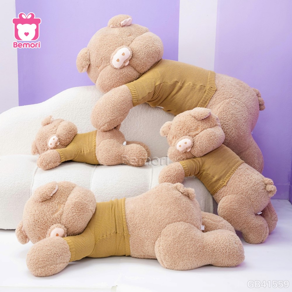 Heo Bông Nằm Áo Len Love