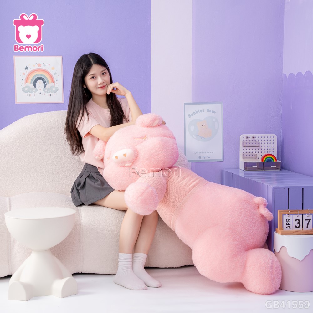 Heo Bông Nằm Áo Len Love