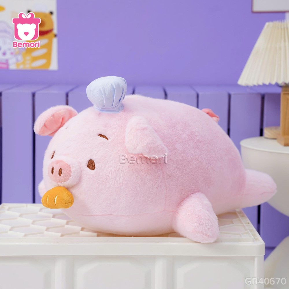 Heo Bông Nằm Rút Bánh Mì