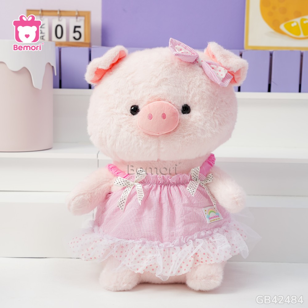 Heo Bông Váy Tag Cầu Vồng