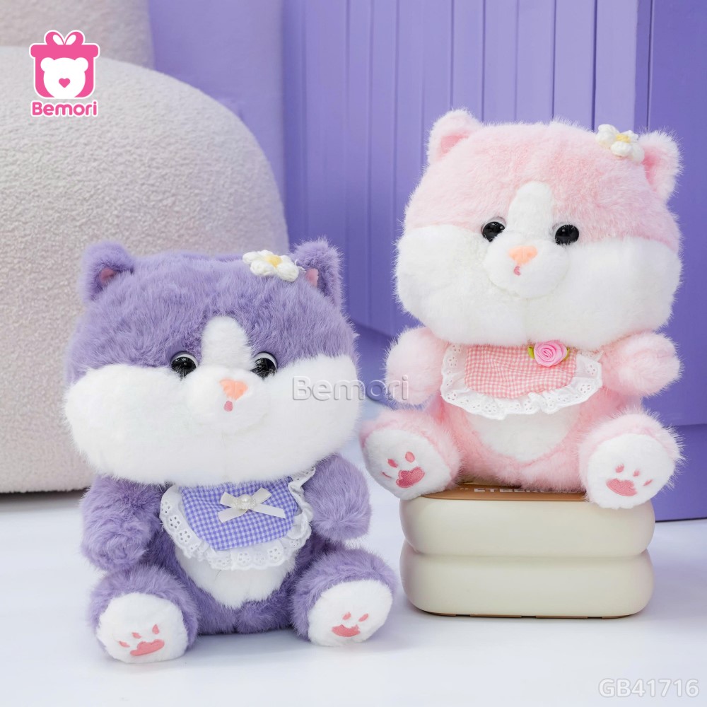 Mèo Bông Đeo Yếm Caro