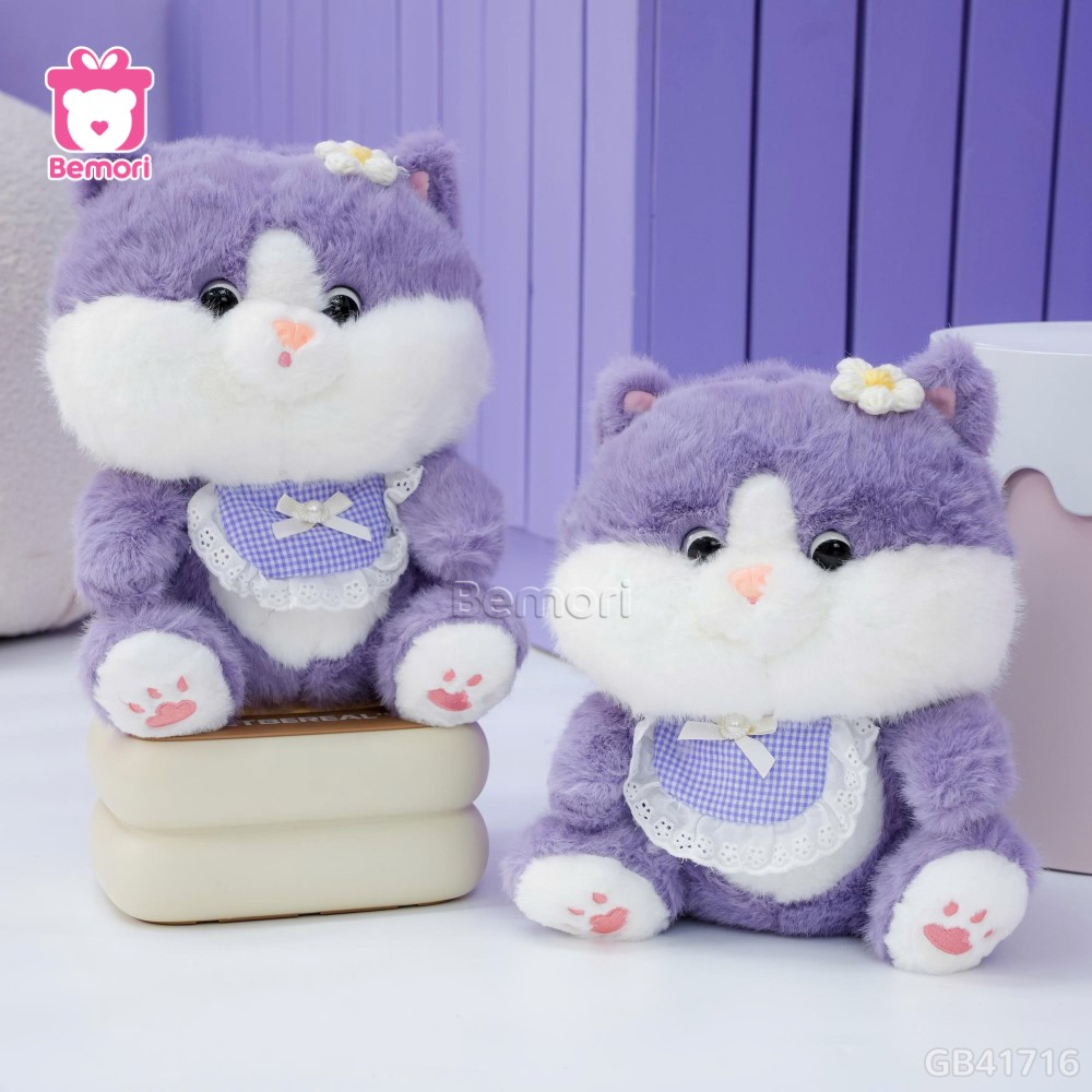 Mèo Bông Đeo Yếm Caro