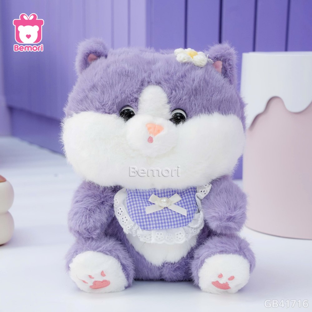 Mèo Bông Đeo Yếm Caro