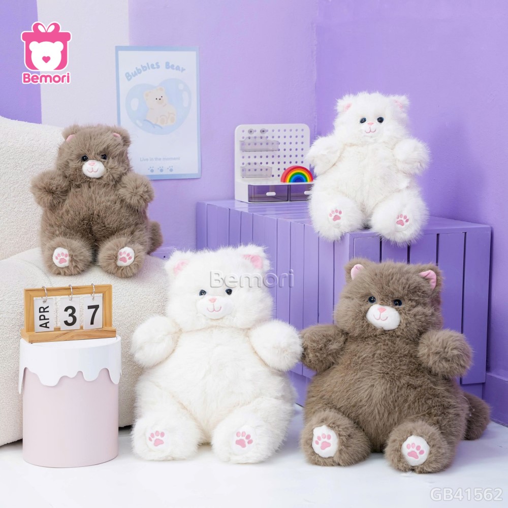 Mèo Bông Jimmy Mập Mạp Ngồi