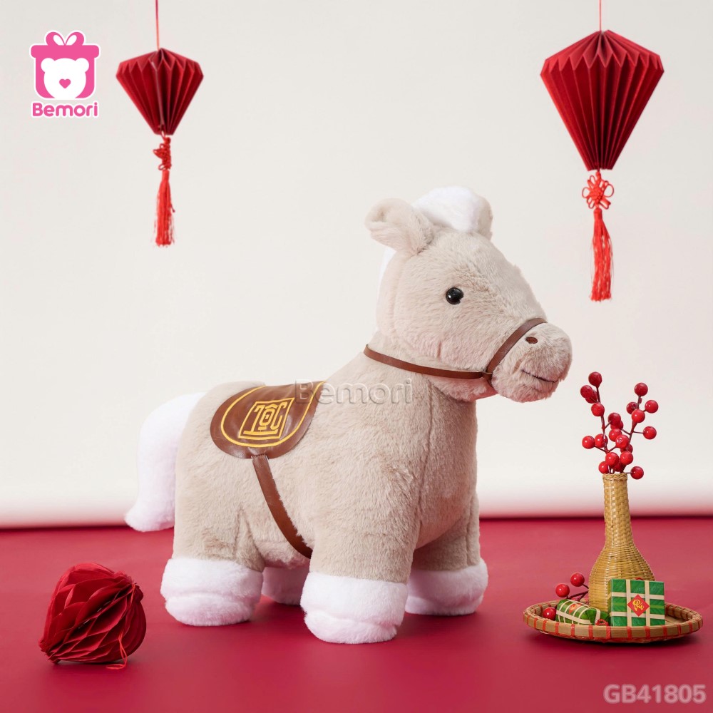 Gấu Bông Ngựa Tài Lộc