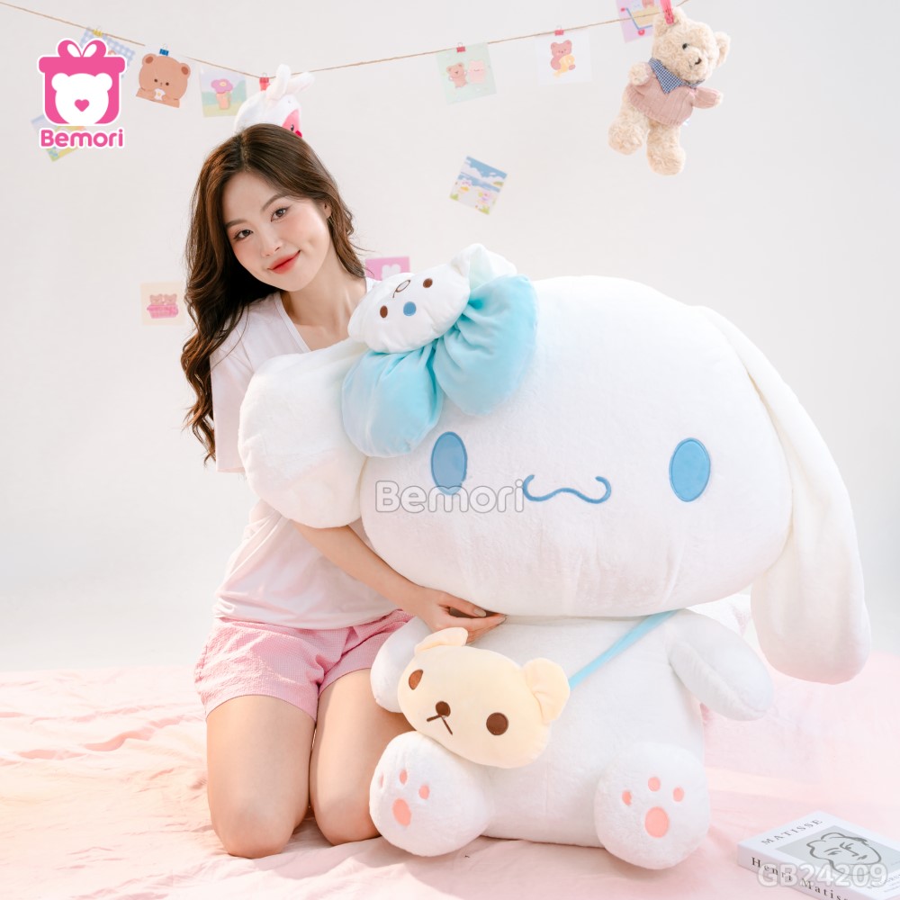 Thỏ Bông Cinnamoroll Đeo Túi