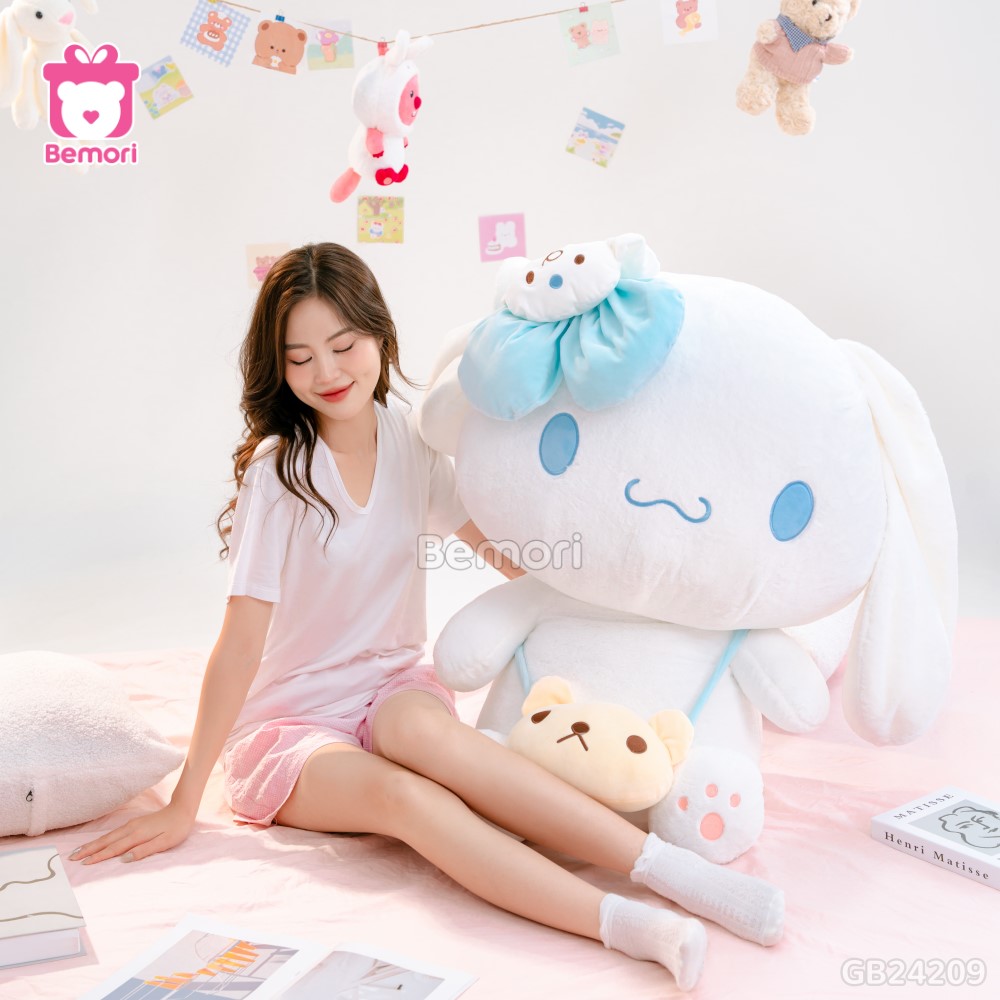 Thỏ Bông Cinnamoroll Đeo Túi