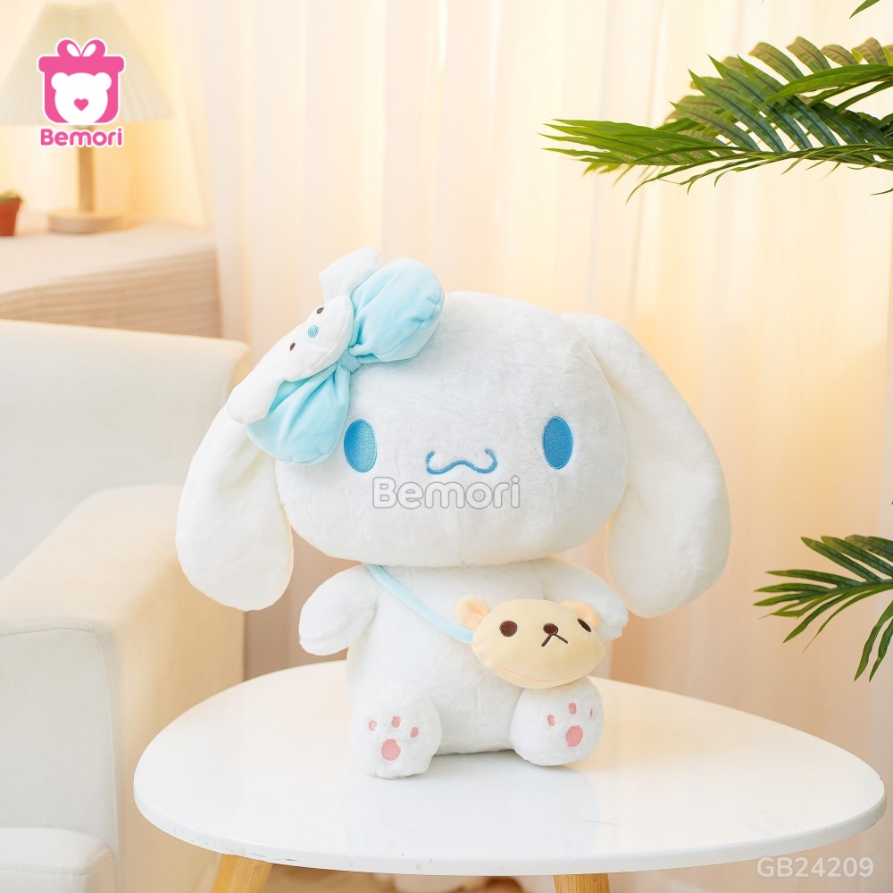 Thỏ Bông Cinnamoroll Đeo Túi thích hợp làm quà tặng