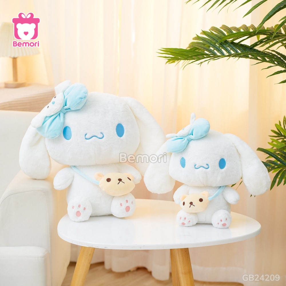 Thỏ Bông Cinnamoroll Đeo Túi cực đáng yêu