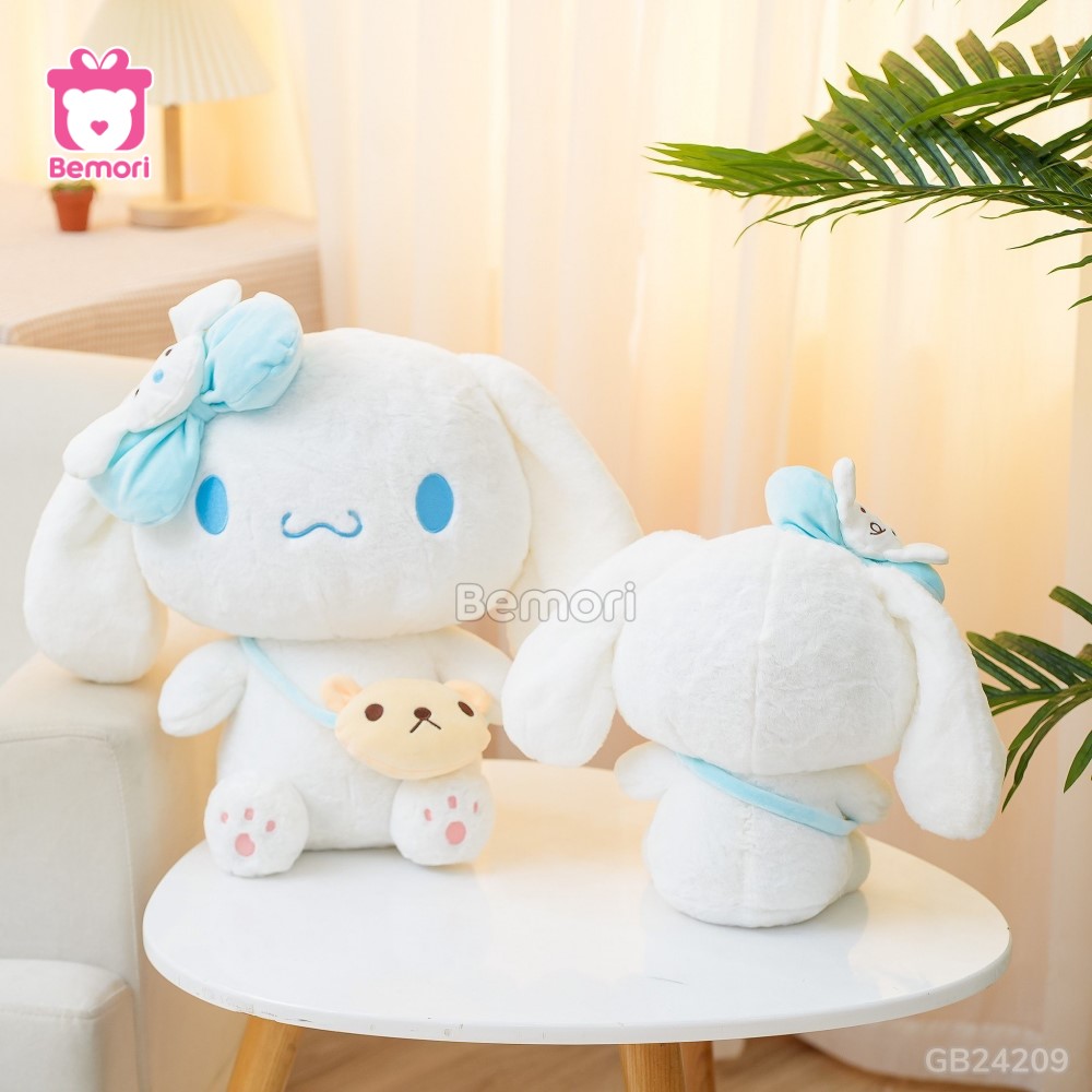 Thỏ Bông Cinnamoroll Đeo Túi thích hợp làm quà tặng