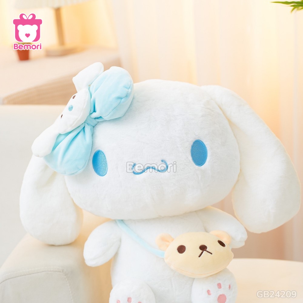 Thỏ Bông Cinnamoroll Đeo Túi làm đồ trang trí siêu xinh