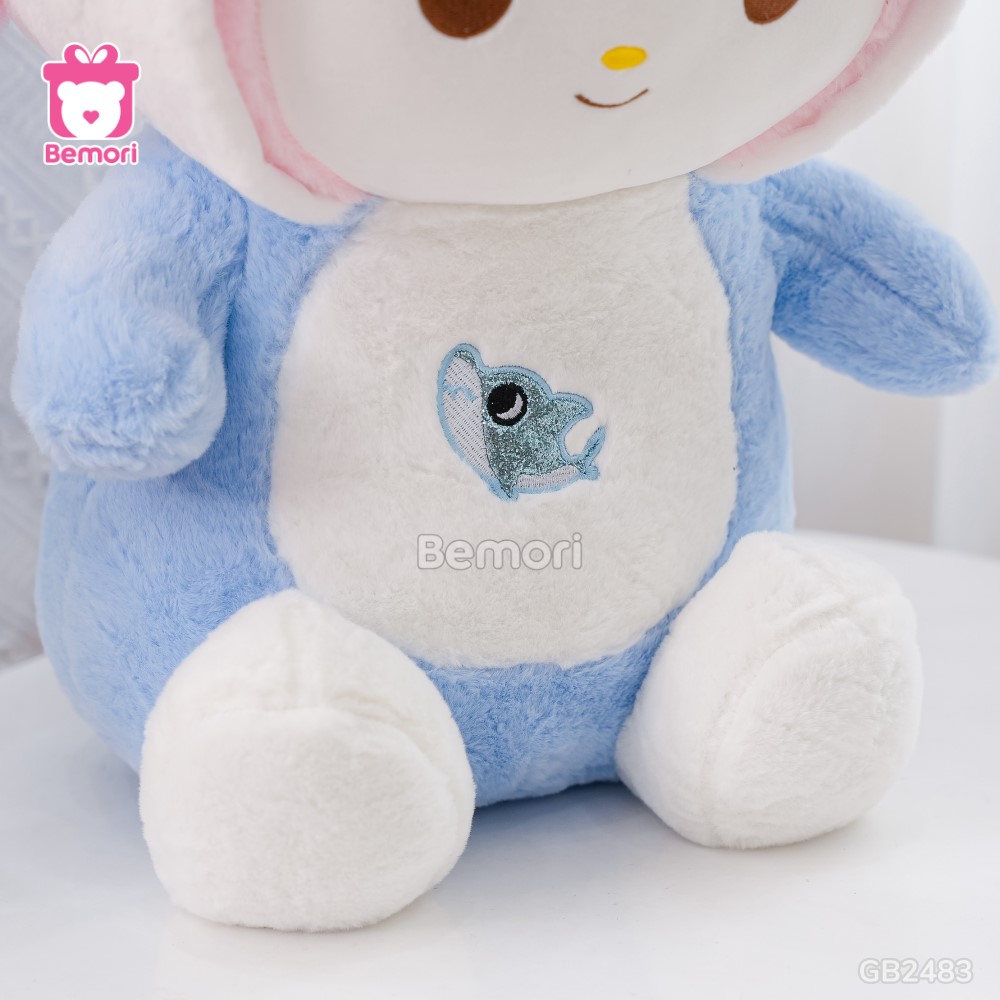 Thỏ Bông Melody Cosplay Cá Mập
