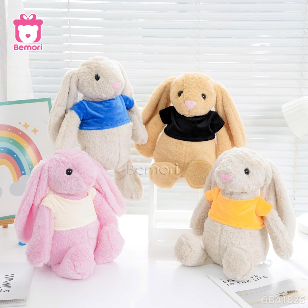 Thỏ Bông Bunny Mặc Áo đã được bán tại Bemorio