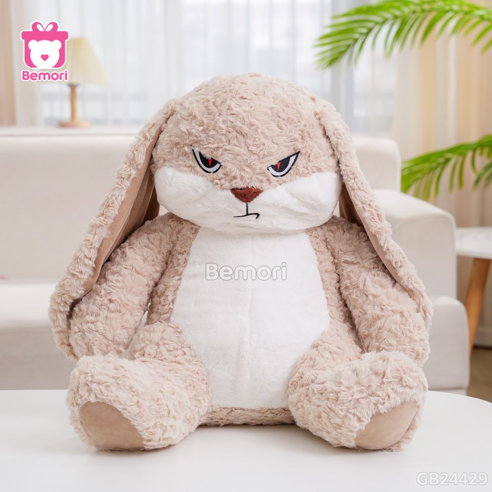 Thỏ Bông Bunny Mặt Quạo – Nâu