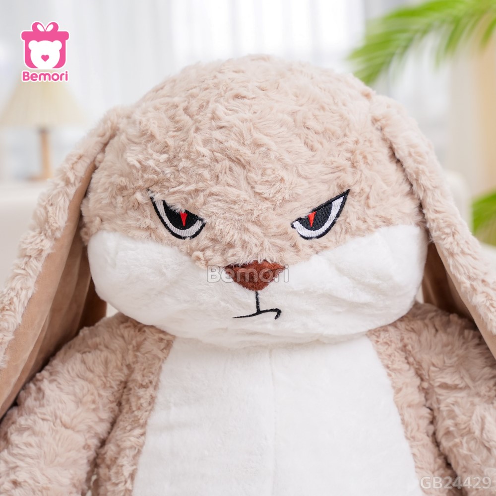 Thỏ Bông Bunny Mặt Quạo – Nâu