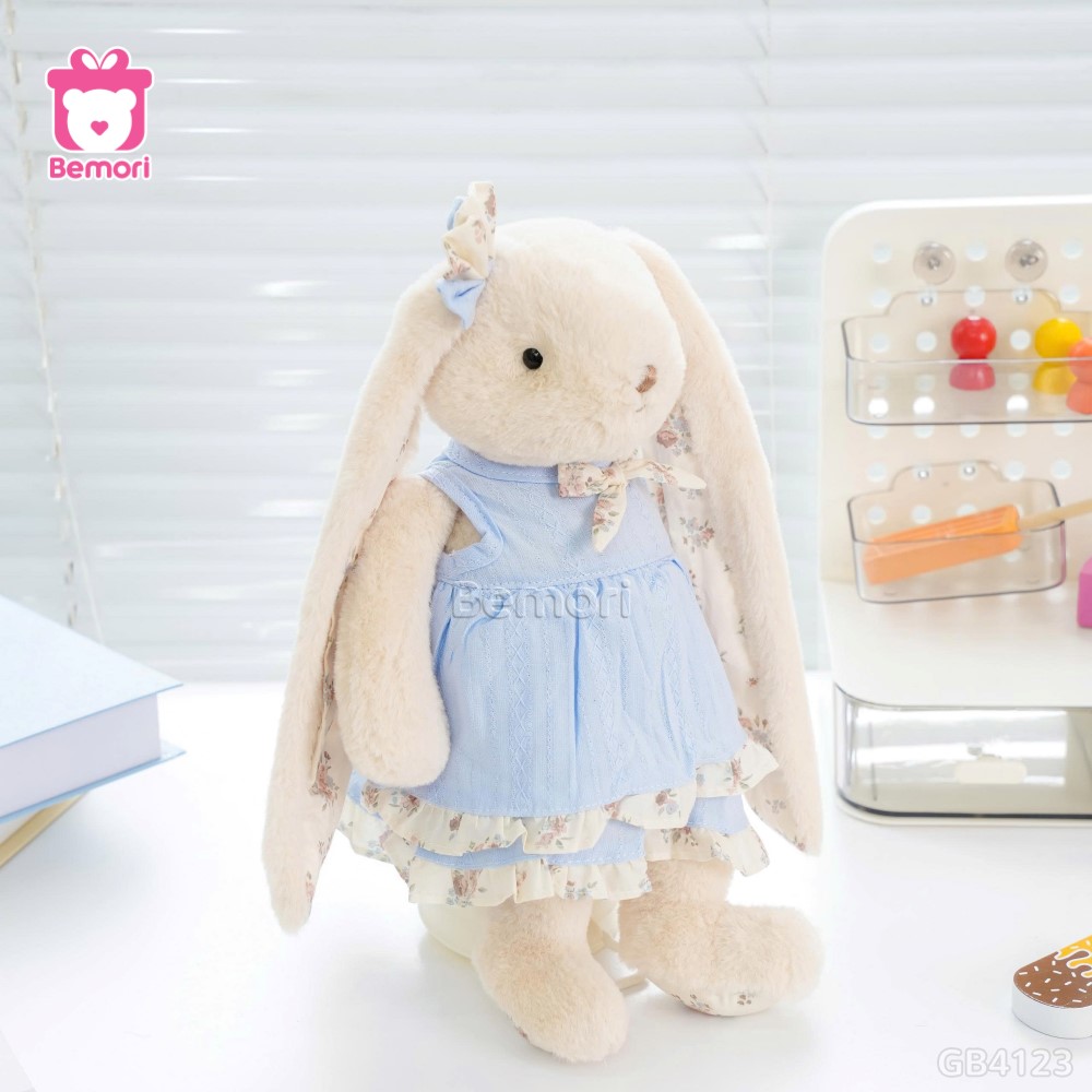 Thỏ Bông Mặc Váy Babydoll