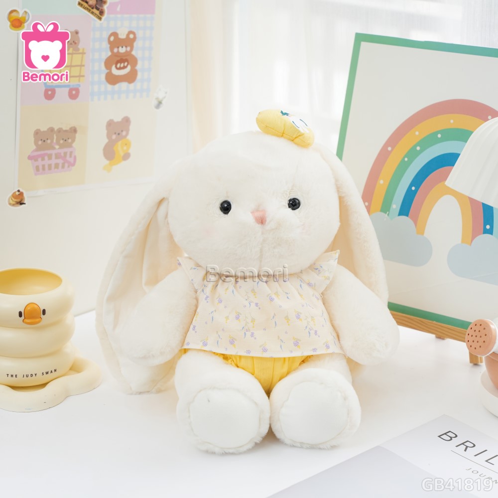 Thỏ Bông Mandora Váy Hoa