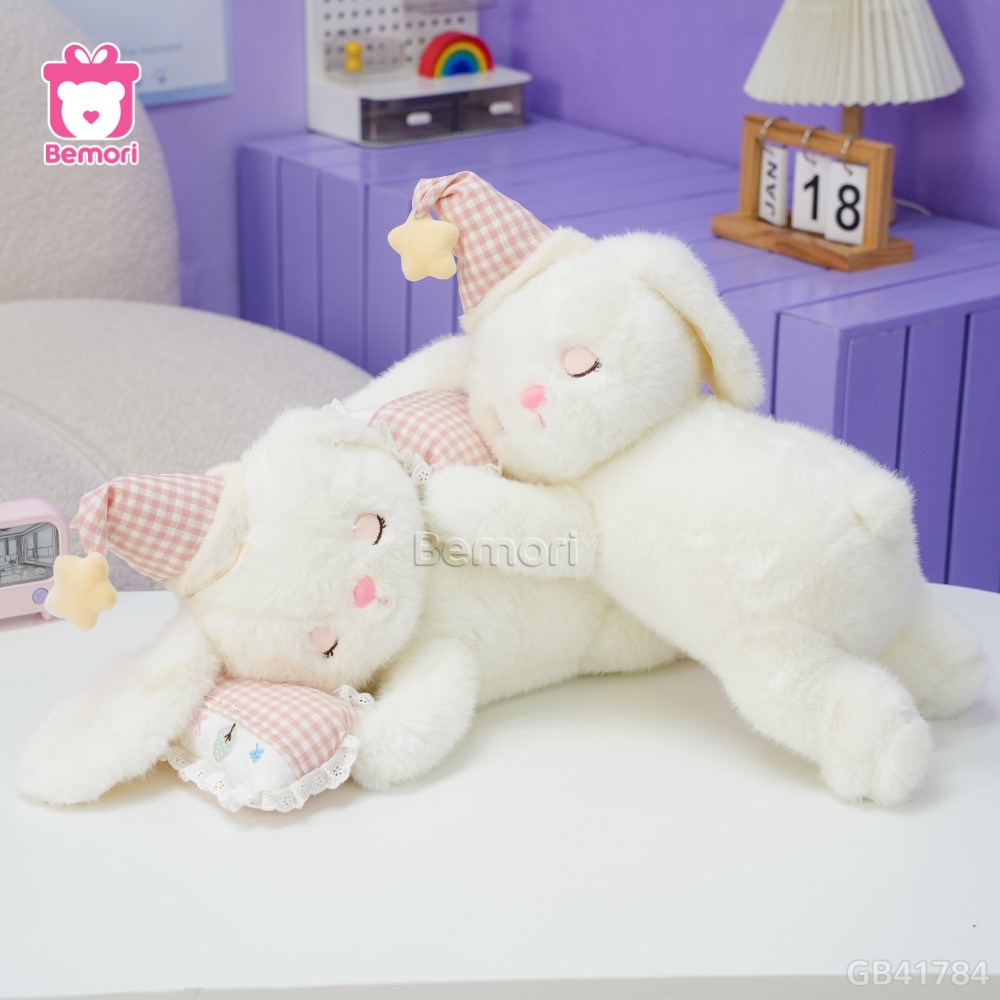 Thú Bông Nằm Ngủ Gối Caro