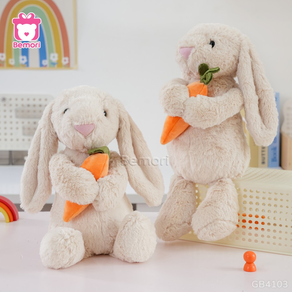 Thỏ Bông Ôm Cà Rốt