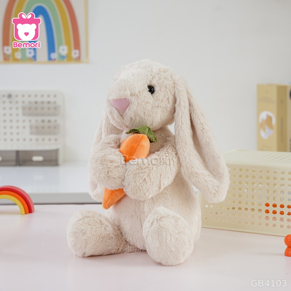 Thỏ Bông Ôm Cà Rốt