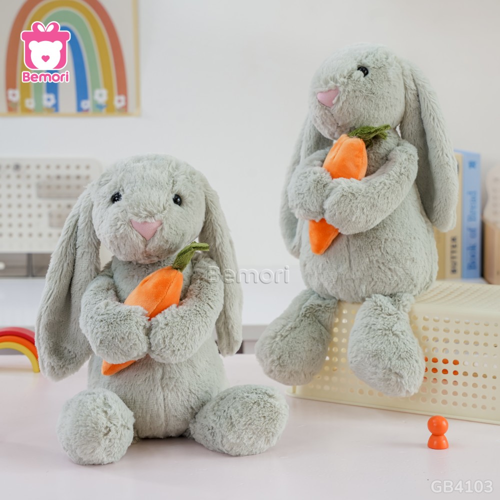 Thỏ Bông Ôm Cà Rốt