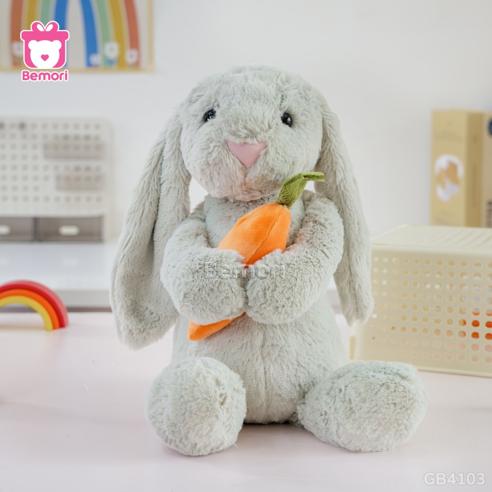 Thỏ Bông Ôm Cà Rốt