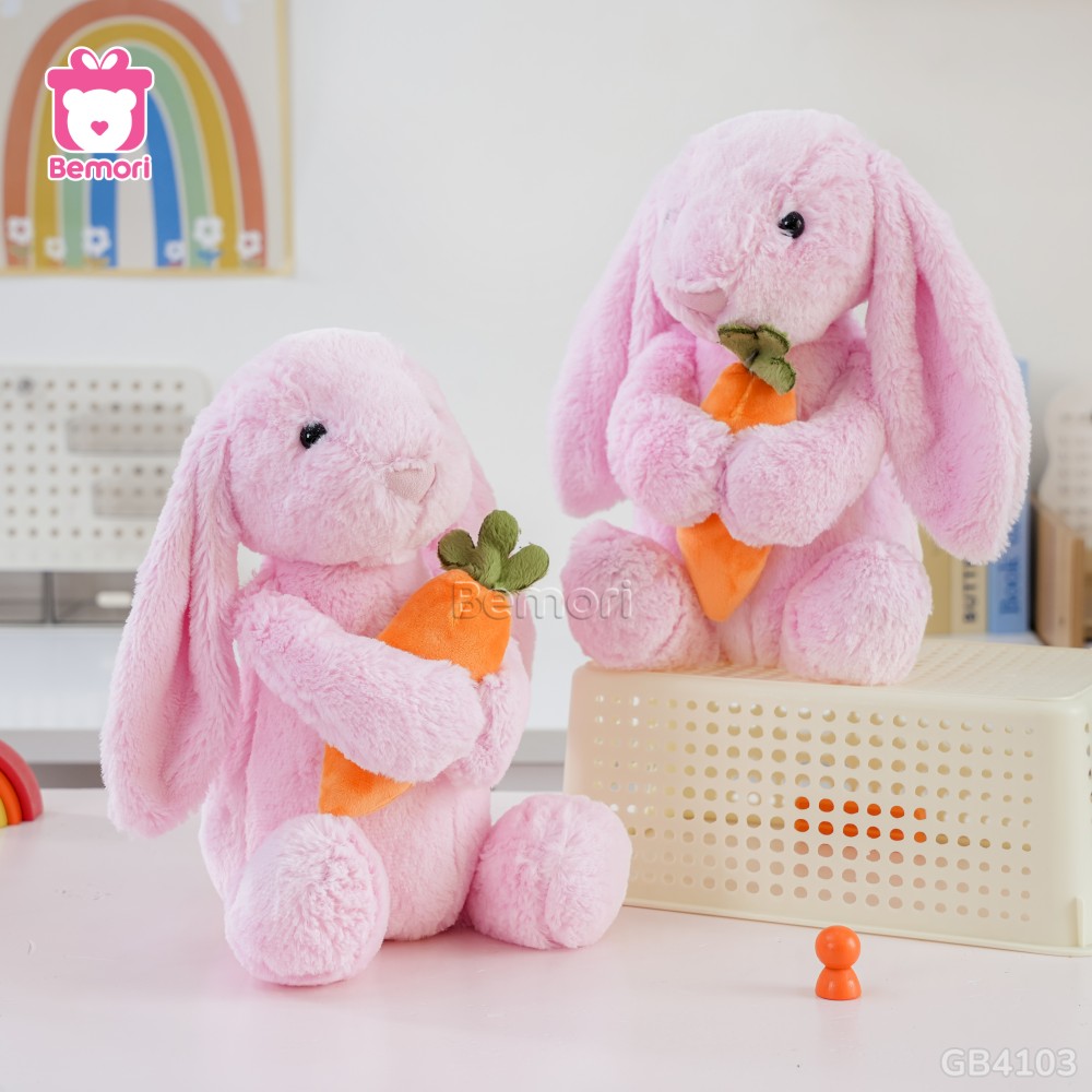 Thỏ Bông Ôm Cà Rốt