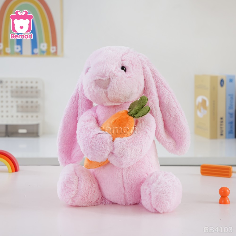 Thỏ Bông Ôm Cà Rốt