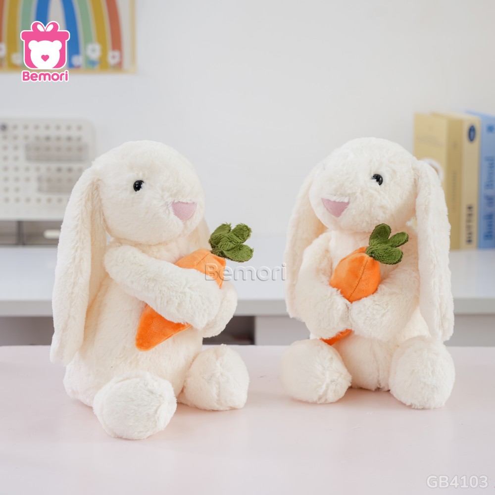 Thỏ Bông Ôm Cà Rốt