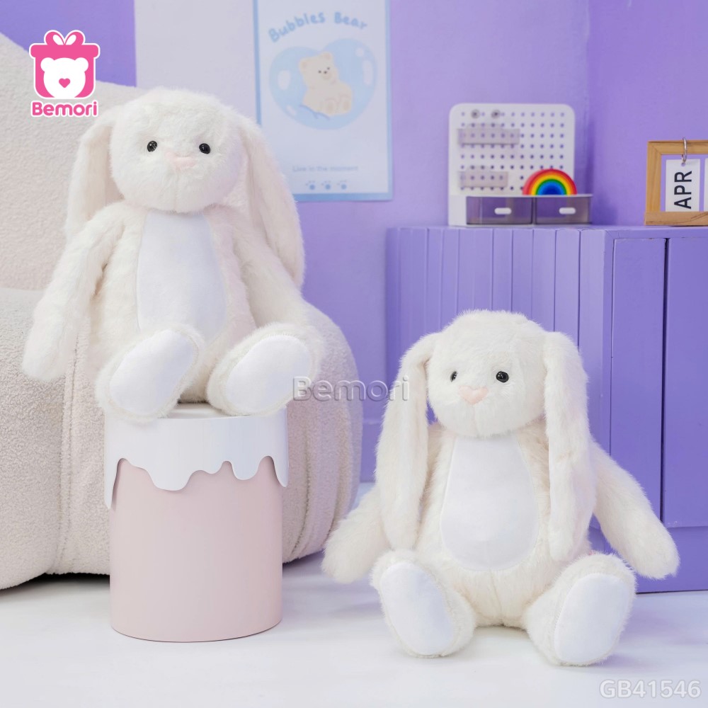 Thỏ Bông Tai Dài Bụng Trắng