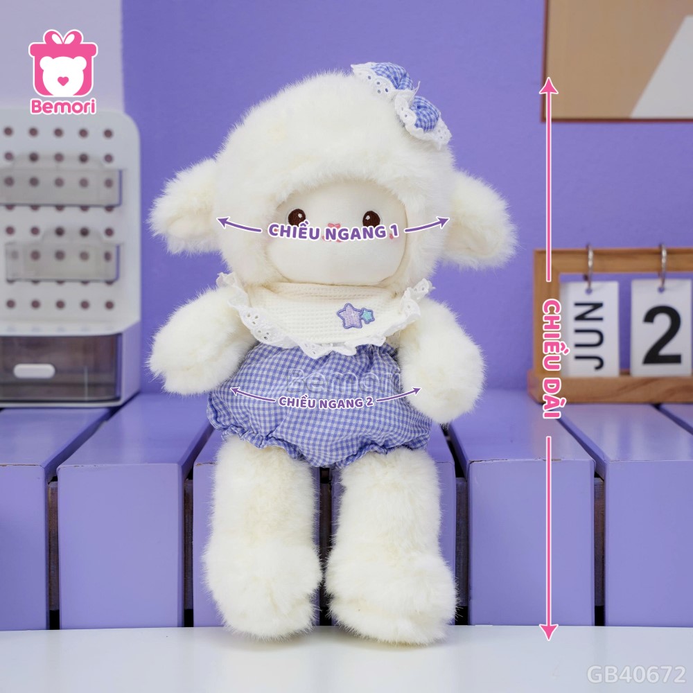 Cừu Bông Baby Quần Chip