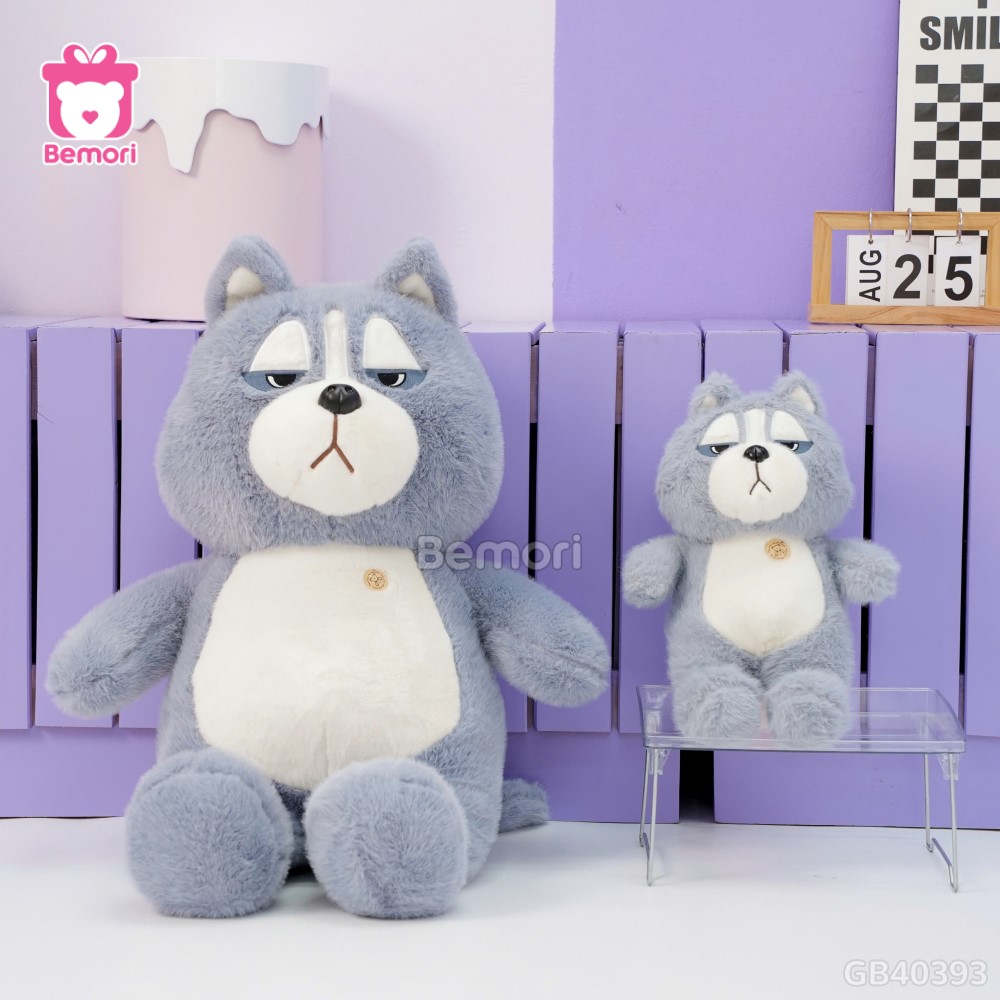 Bộ Thú Bông Cảm Xúc - Sói Xám