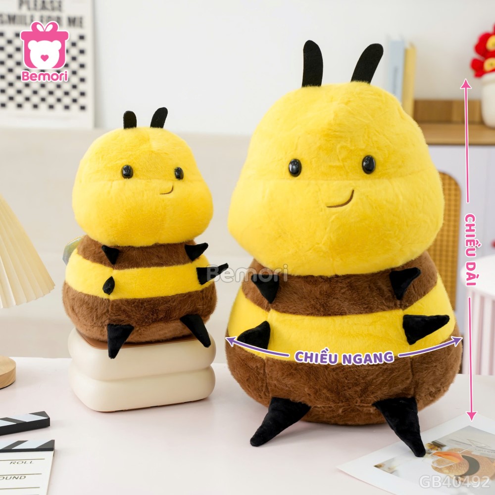 Cách đo kích thước của Bộ Thú Bông Côn Trùng