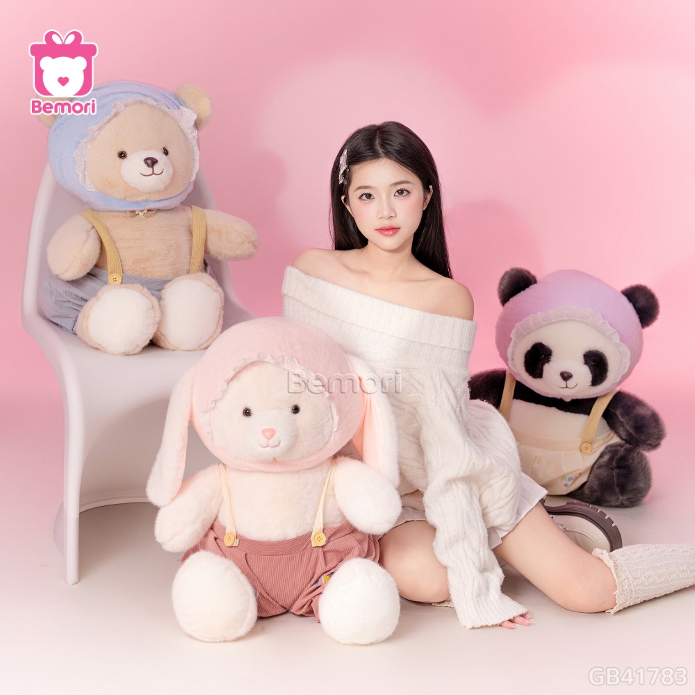 Thú Bông Yếm Vintage