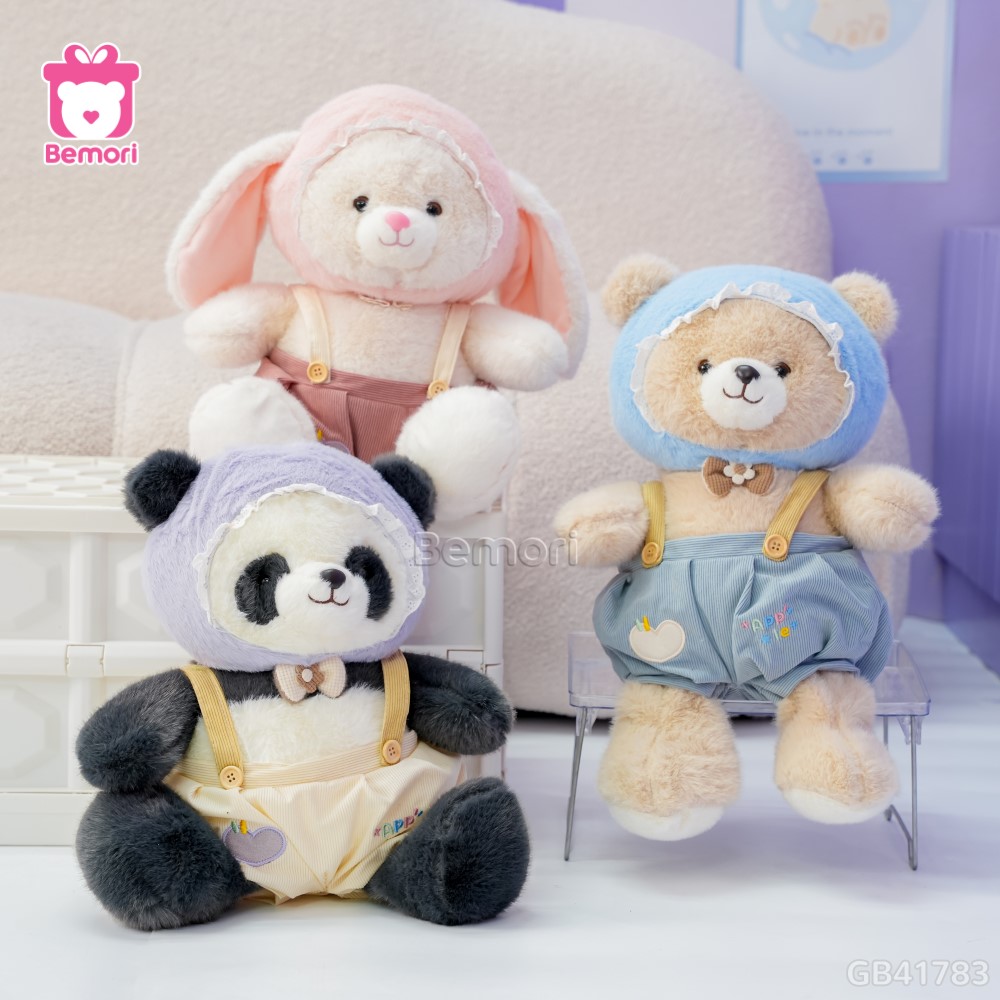 Thú Bông Yếm Vintage