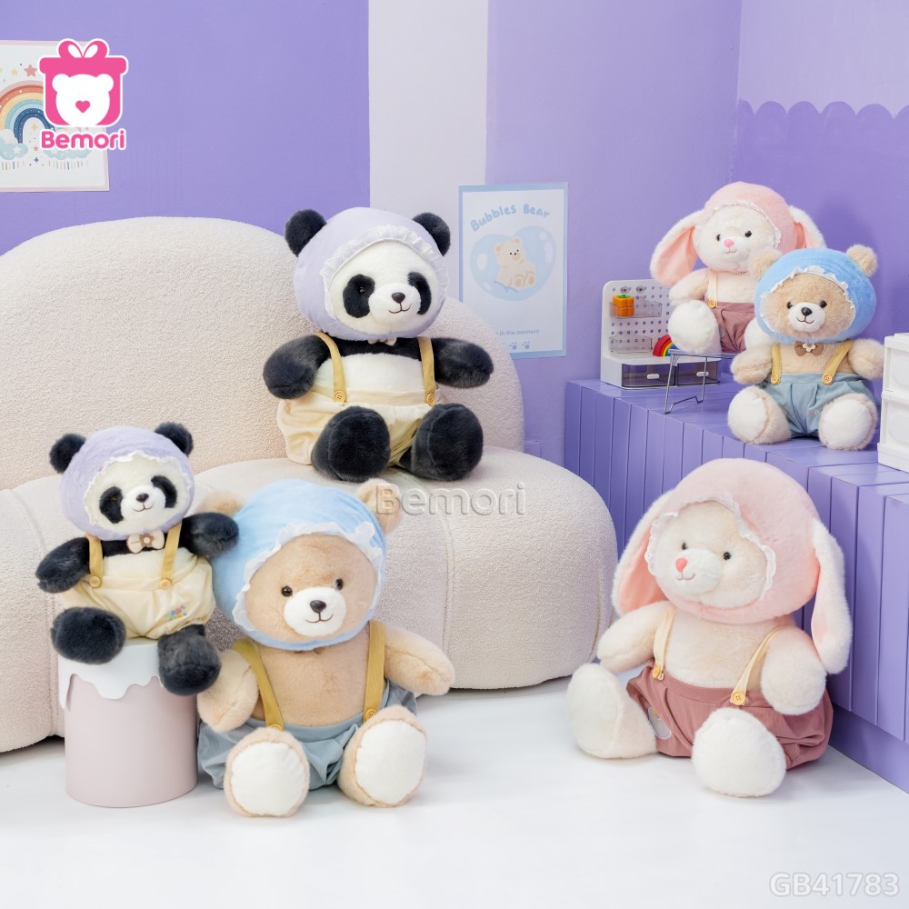 Thú Bông Yếm Vintage