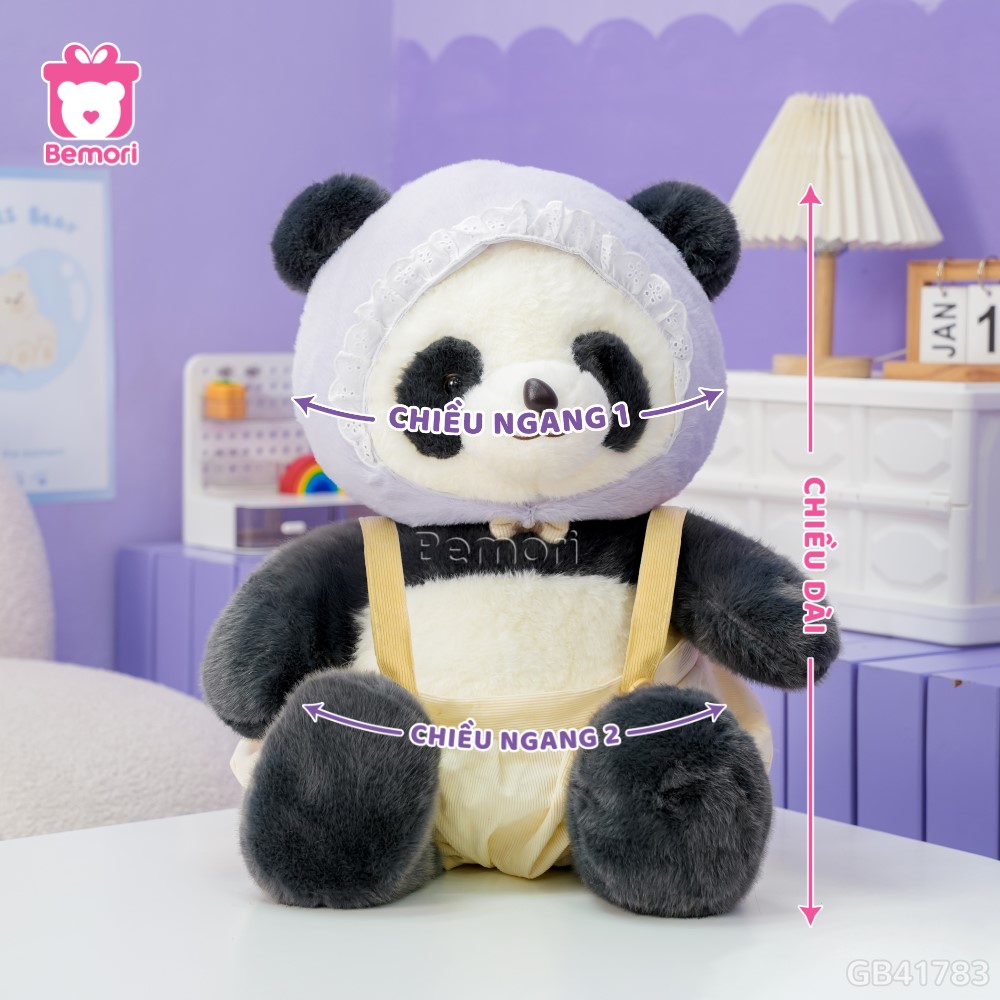 Cách đo kích thước của Thú Bông Yến Vintage