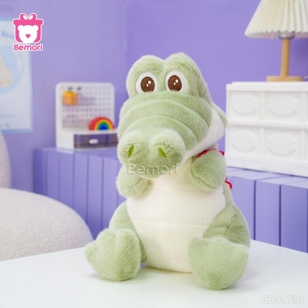 Gấu Bông Cá Sấu Đeo Balo Tôm Hùm