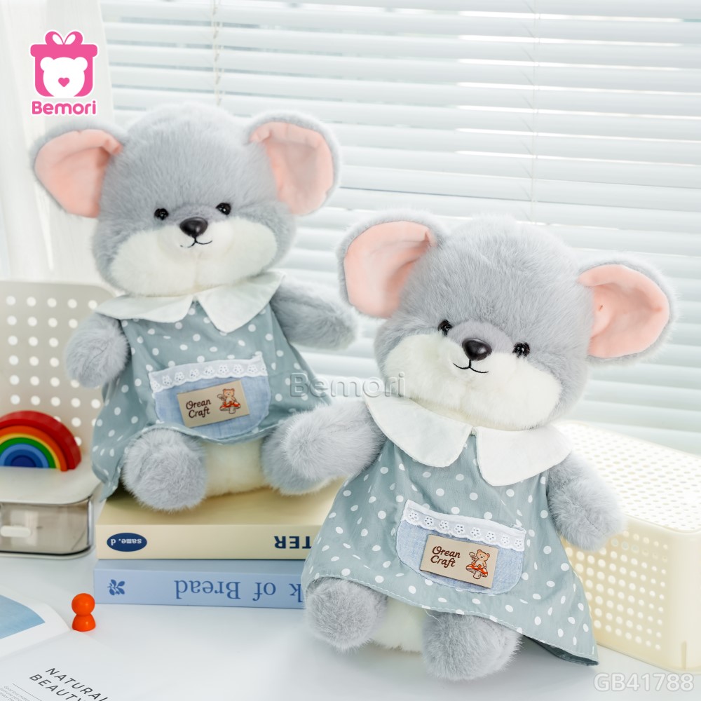 Chuột Bông Áo Chấm Bi