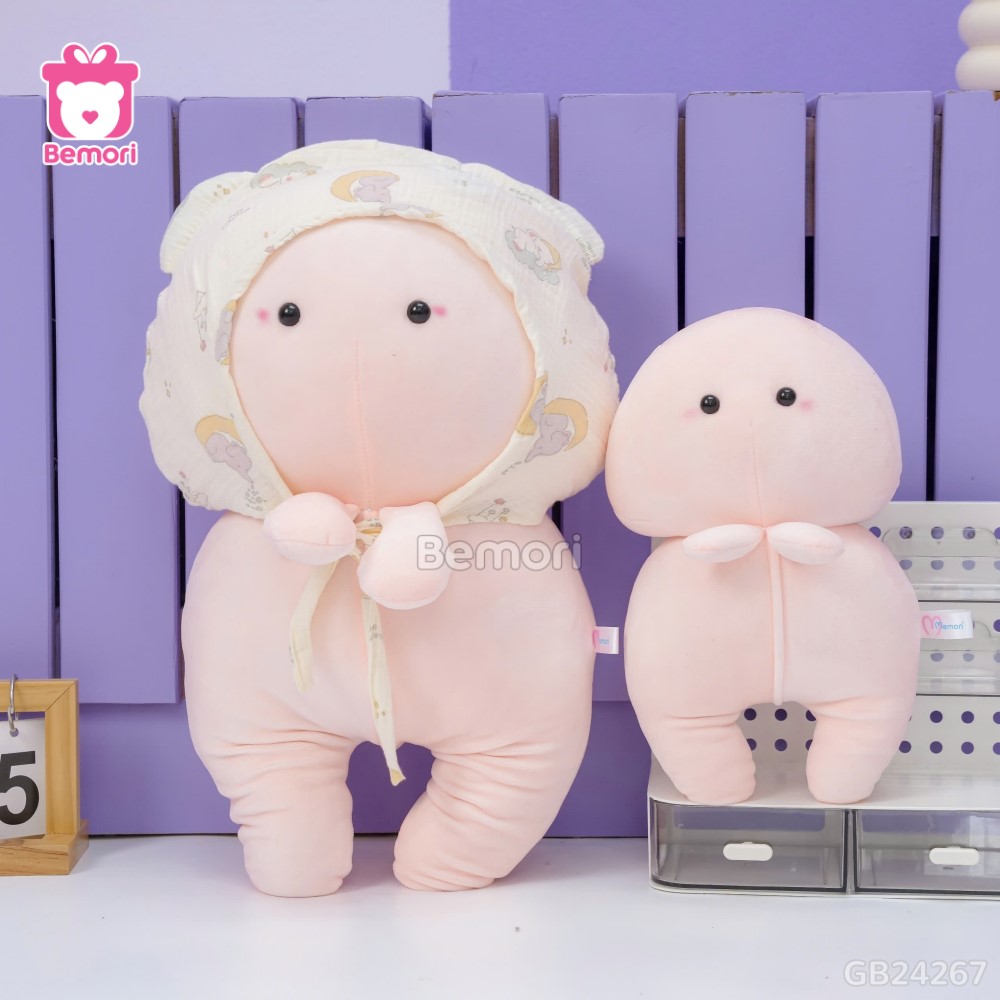 Gấu Bông Ciu Baby Đội Mũ