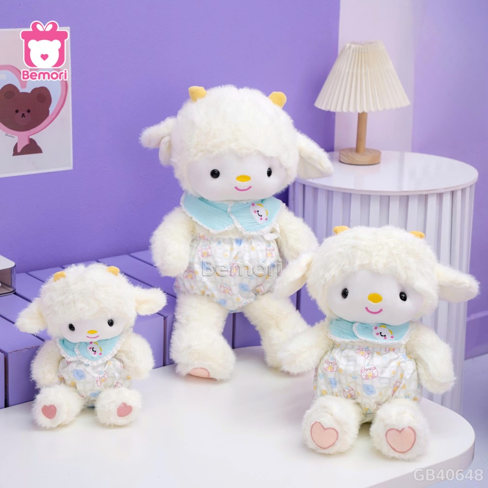 Cừu Baby Bông Chân Tim