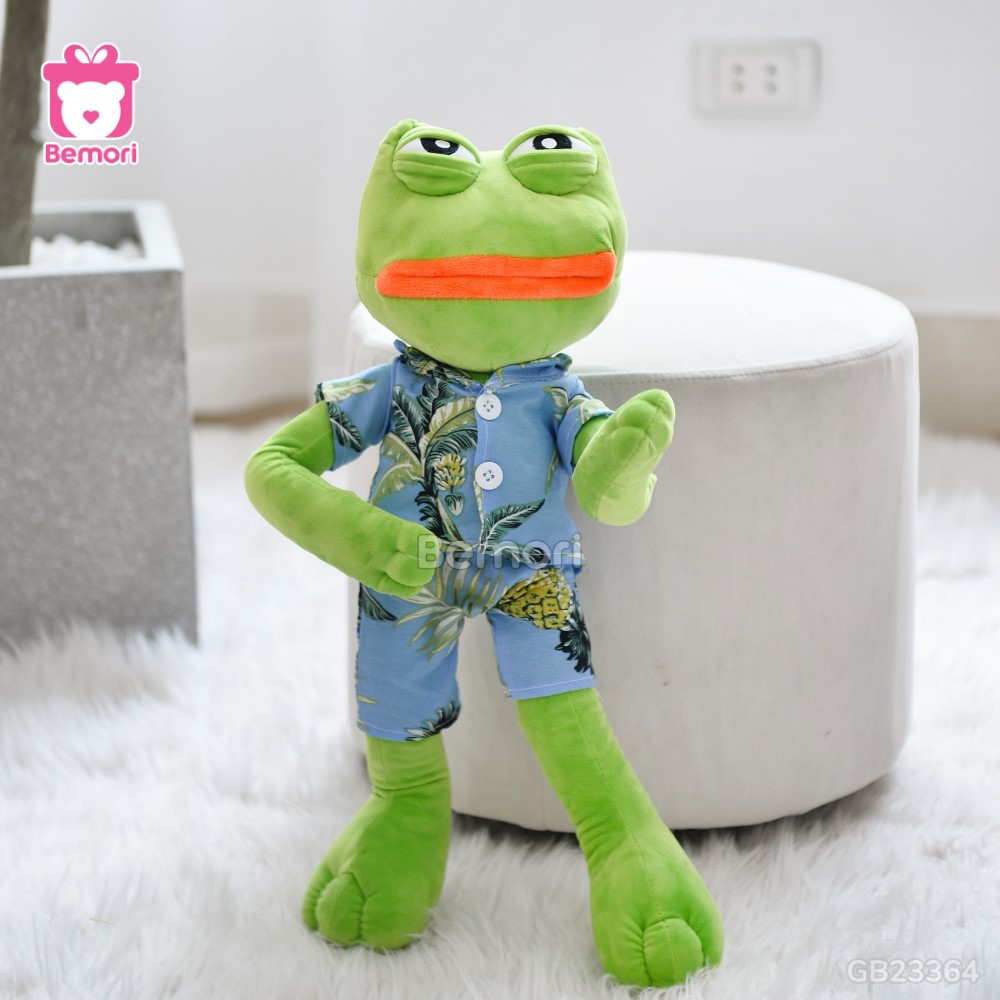 Ếch Pepe Áo Hawaii ngộ nghĩnh