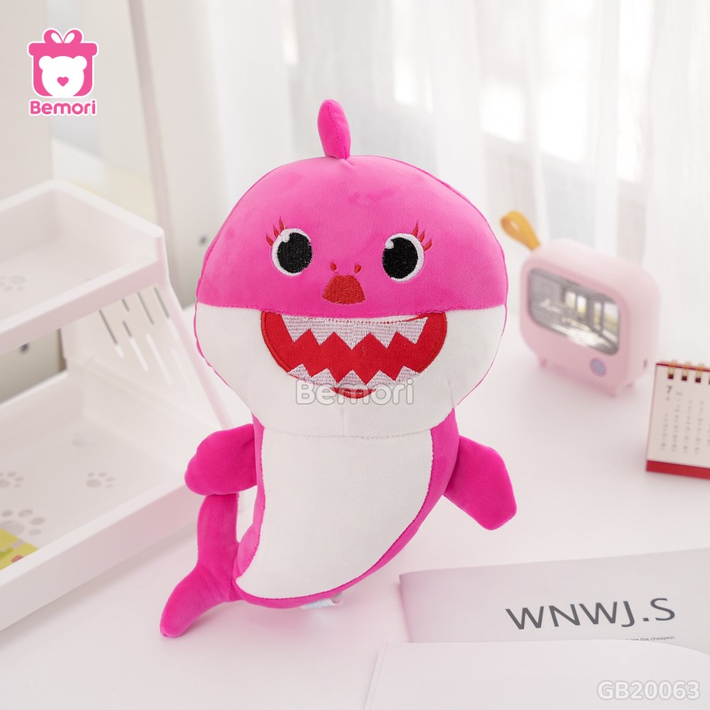 Gấu Bông Baby Shark – Hồng