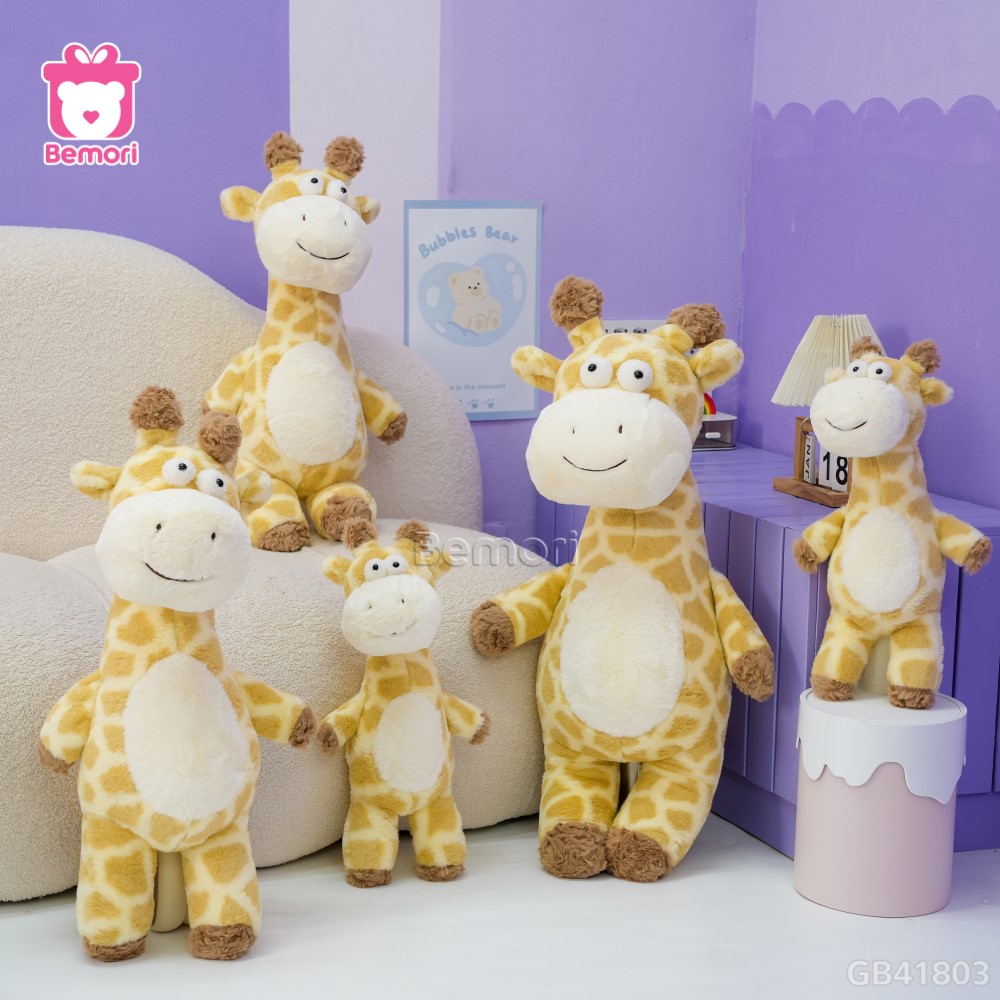 Gấu Bông Hươu Cao Cổ Mắt Lồi