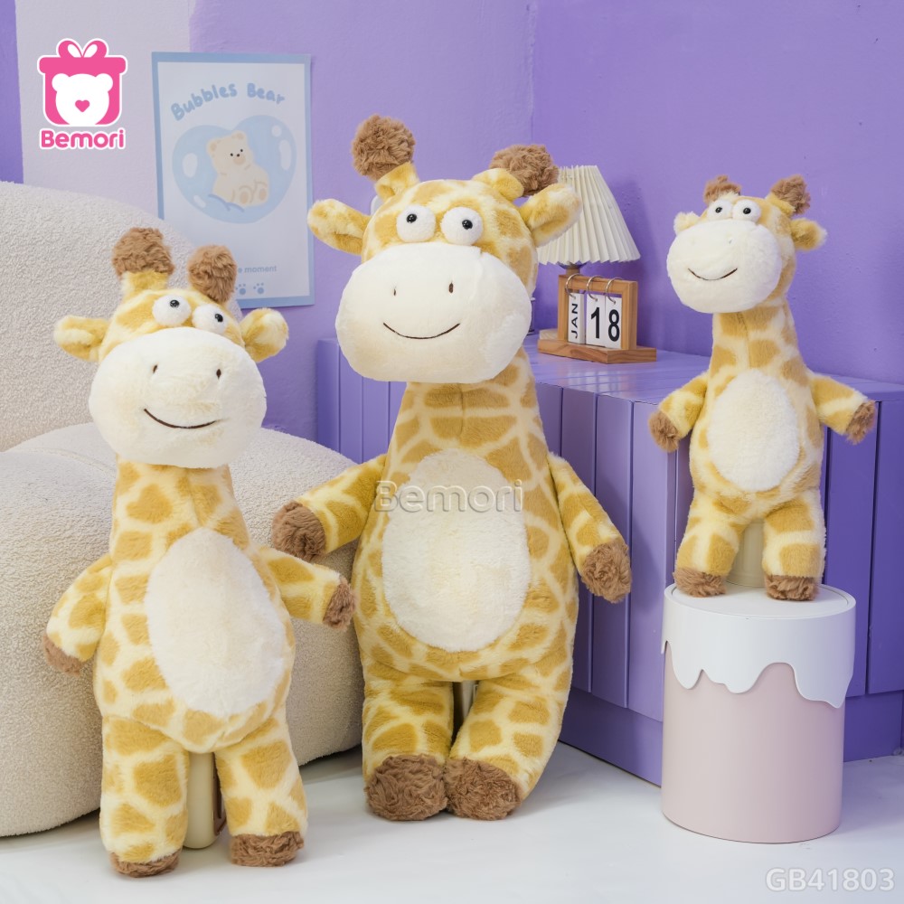 Gấu Bông Hươu Cao Cổ Mắt Lồi